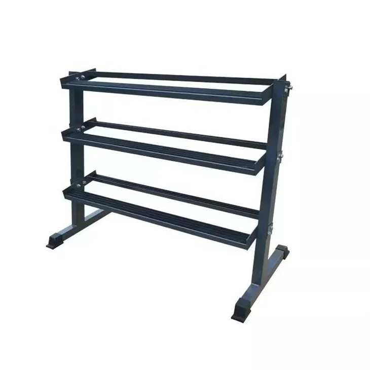 CHOOYOU 3 Tier Metal Steel Home Workout Gym Dumbbell Shelves Weight Rack Storage Stand best